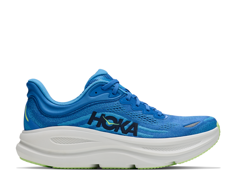 Hoka Men's Bondi 9 in Virtual Blue/Soft Cobalt