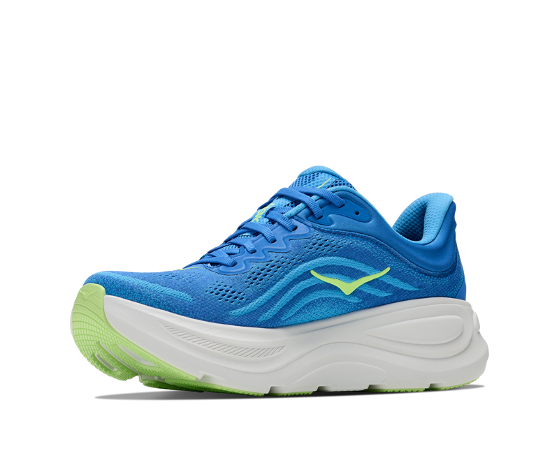 Hoka Men's Bondi 9 in Virtual Blue/Soft Cobalt-3