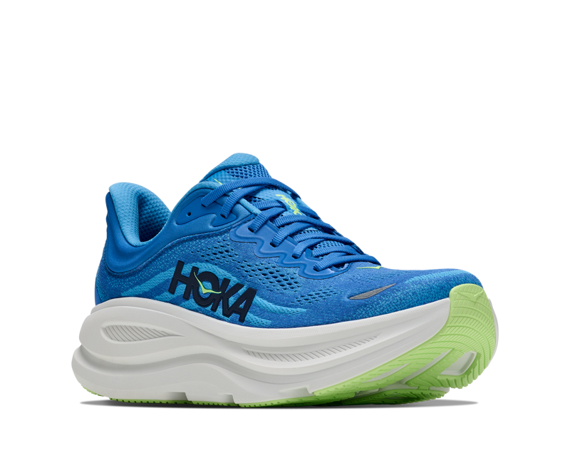 Hoka Men's Bondi 9 in Virtual Blue/Soft Cobalt-2