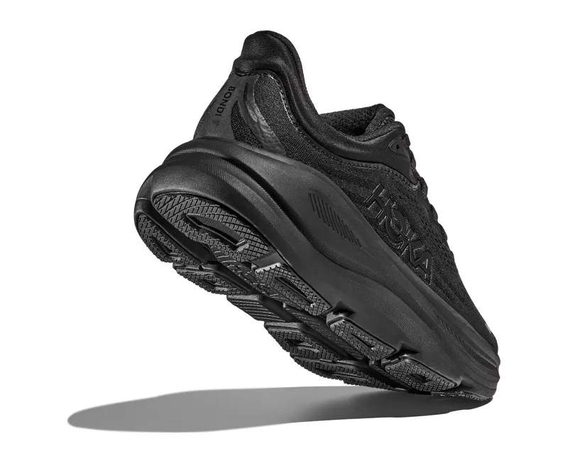 Hoka Women's Bondi 9 in Black-4
