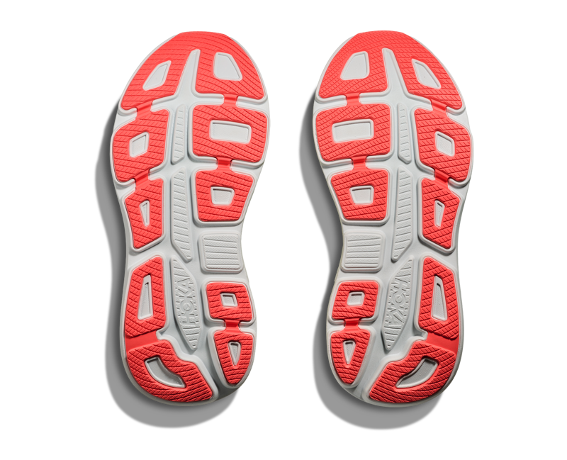 Hoka Women's Bondi 9 in Neon Yuzu/Sunlight-7