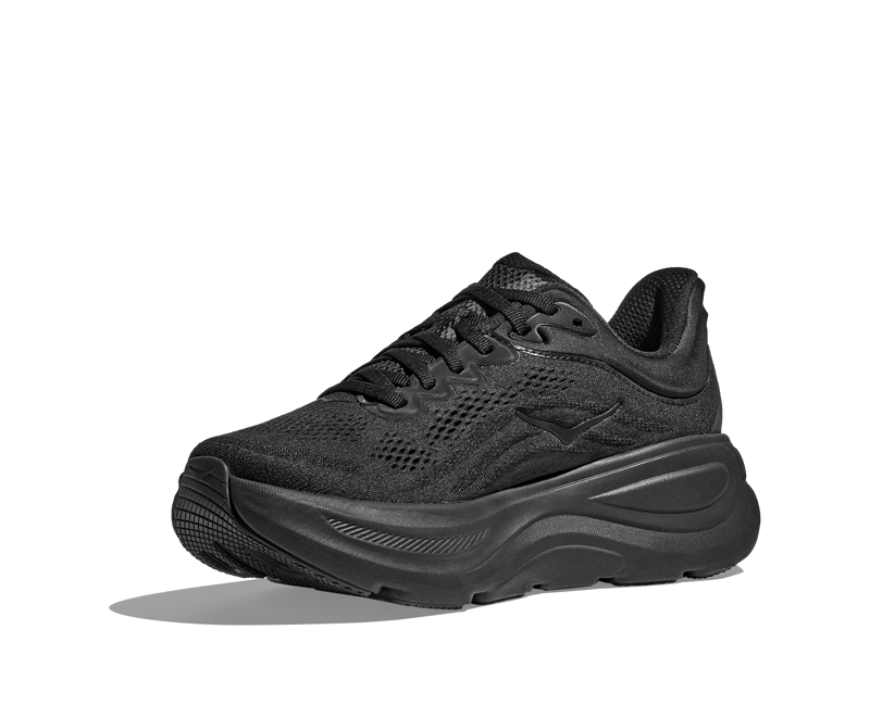 Hoka Women's Bondi 9 Wide in Black-3