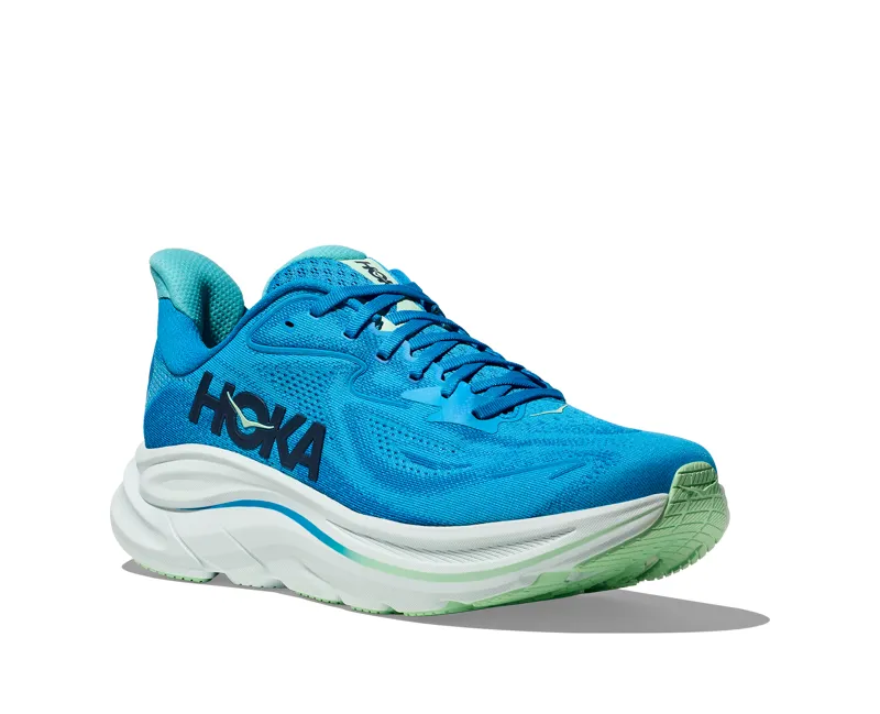 Hoka Men's Clifton 10 in Hoka Blue/Skyward Blue-2