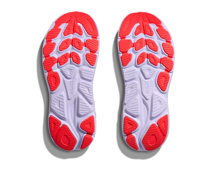 Hoka Women's Clifton 10 in Midnight Blue/Starlight Glow-7