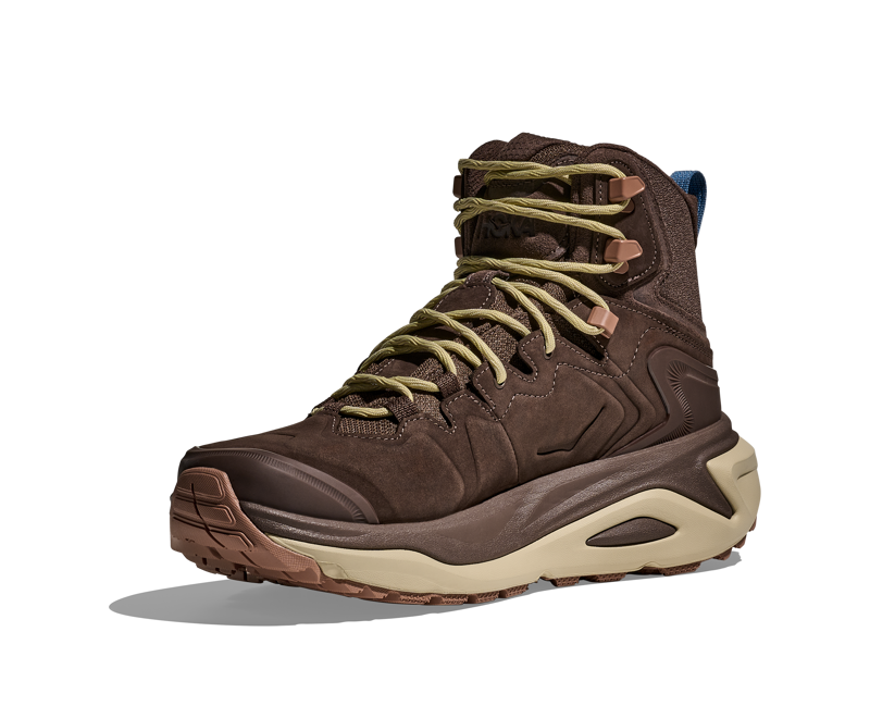 Hoka Men's Kaha 3 GTX in Walnut/Oyster Mushroom-3