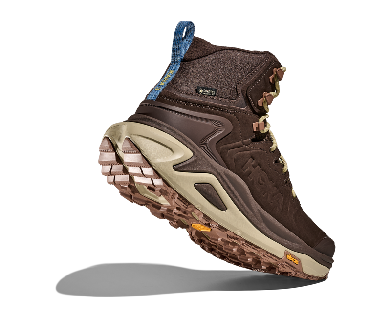 Hoka Men's Kaha 3 GTX in Walnut/Oyster Mushroom-4