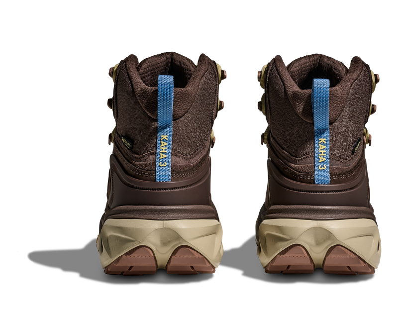 Hoka Men's Kaha 3 GTX in Walnut/Oyster Mushroom-7
