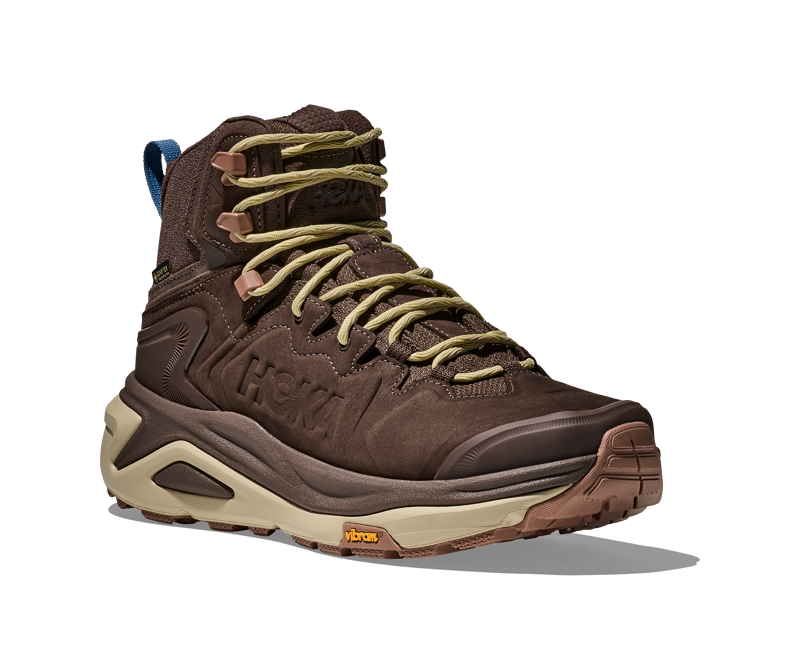 Hoka Men's Kaha 3 GTX in Walnut/Oyster Mushroom-1
