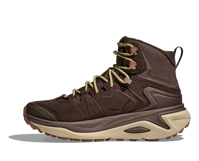 Hoka Men's Kaha 3 GTX in Walnut/Oyster Mushroom-2