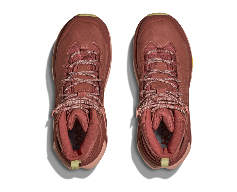 Hoka Women's Kaha 3 GTX in Rouge/Rose Latte-5