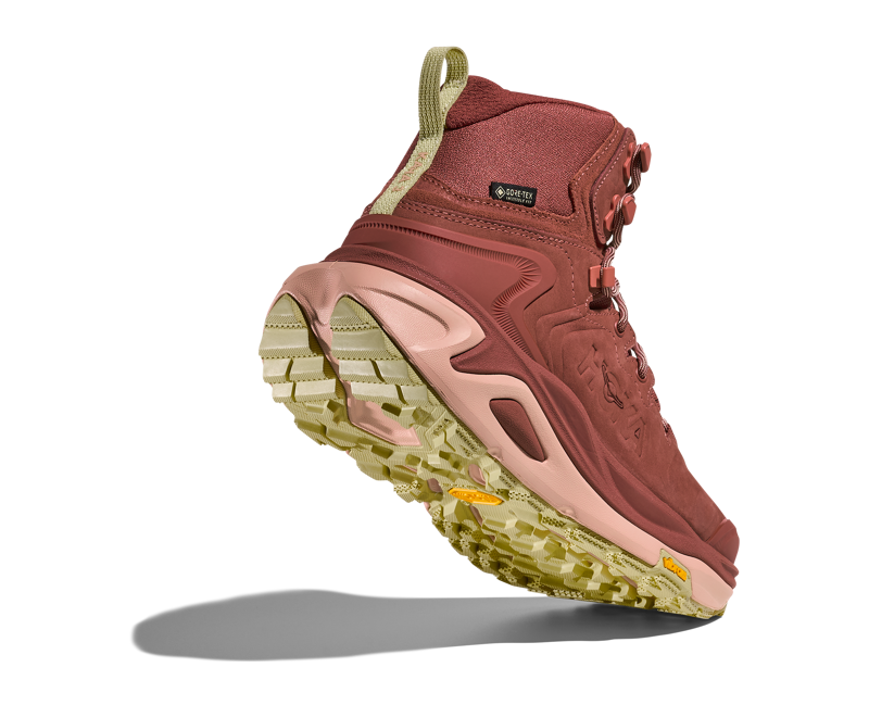 Hoka Women's Kaha 3 GTX in Rouge/Rose Latte-4