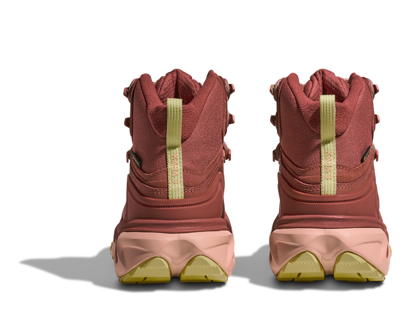 Hoka Women's Kaha 3 GTX in Rouge/Rose Latte-6