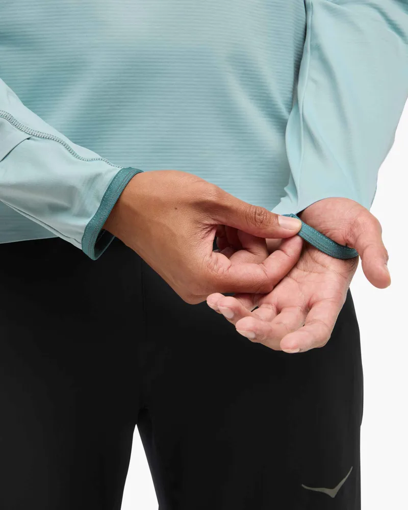 Hoka Men's Glidetech Quarter Zip in Druzy-4