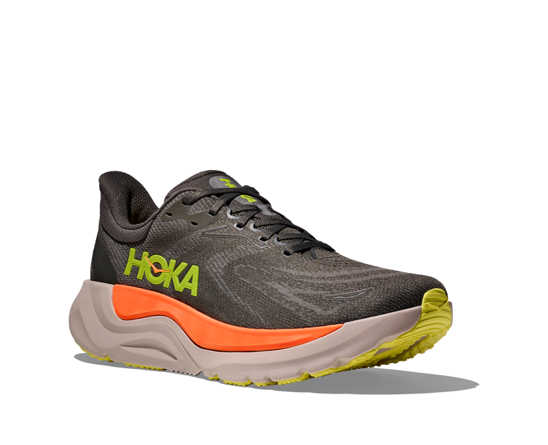Hoka Men's Arahi 8 in Asphalt/Gravel-2