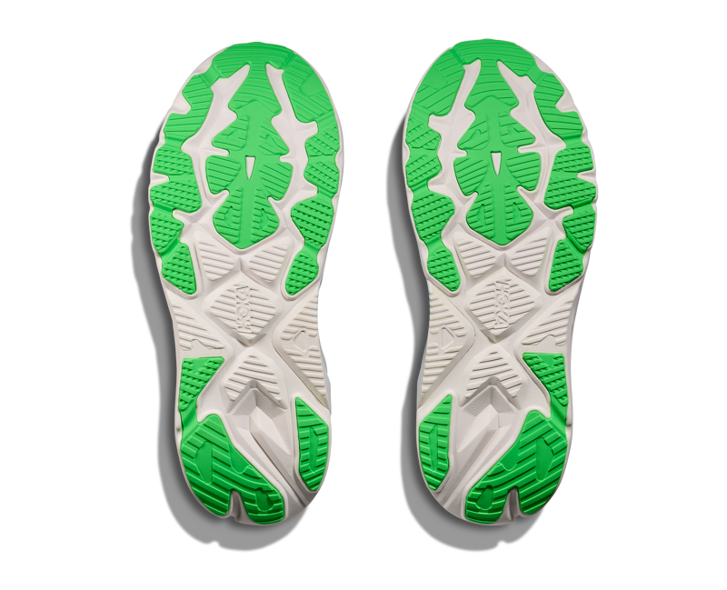 Hoka Men's Arahi 8 in Cobalt Blue/Neon Green-7