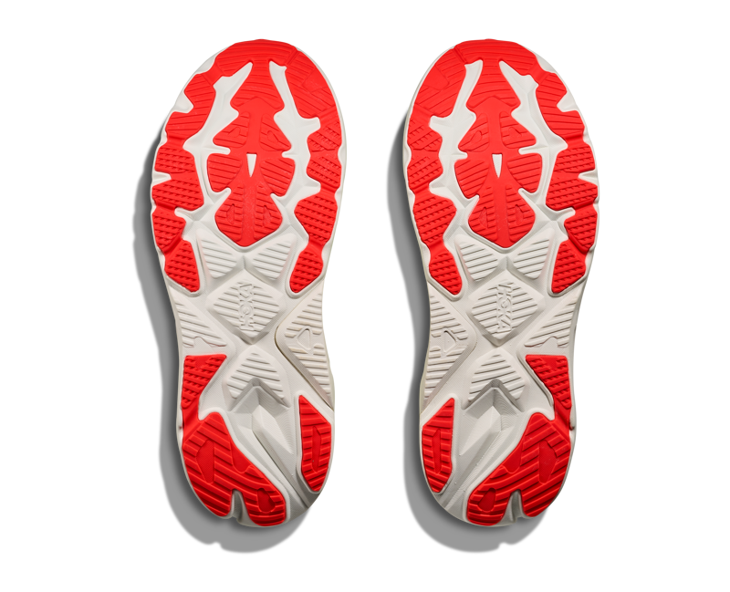 Hoka Men's Arahi 8 in Neon Yuzu/Neon Flame-7