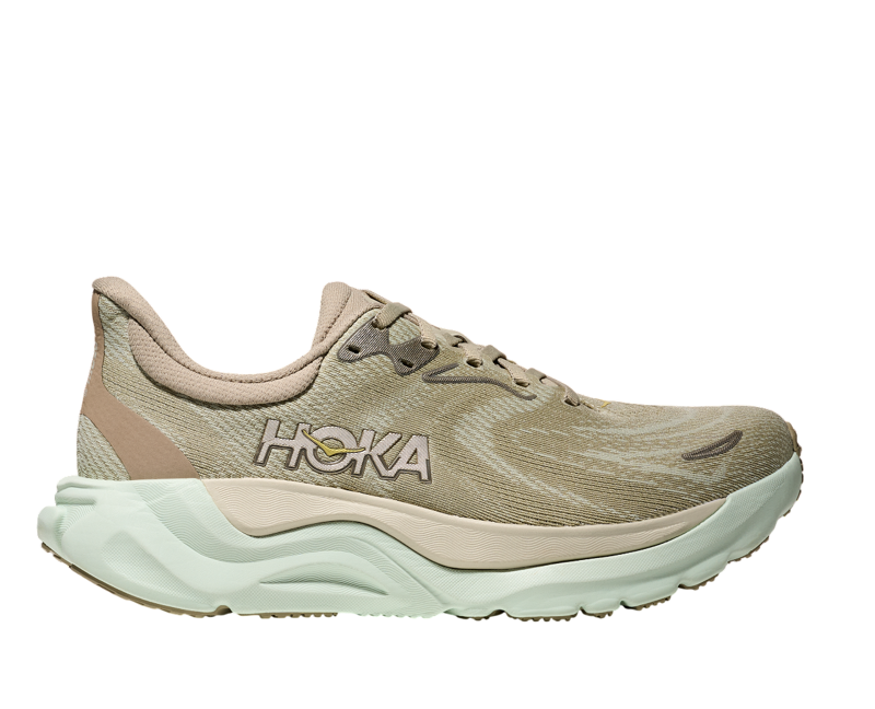 Hoka Women's Arahi 8 in Oyster Mushroom/Truffle Salt