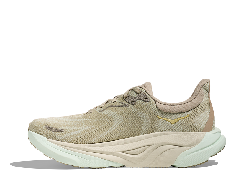 Hoka Women's Arahi 8 in Oyster Mushroom/Truffle Salt-1