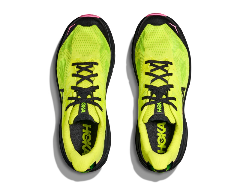 Hoka Men's Challenger 8 in Neon Hoka Citrus/Black-6