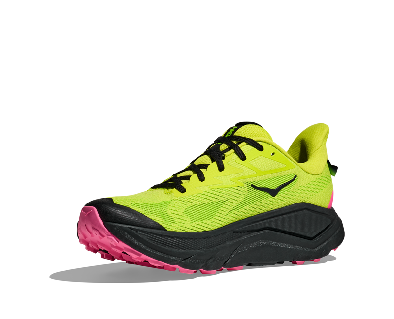 Hoka Men's Challenger 8 in Neon Hoka Citrus/Black-4
