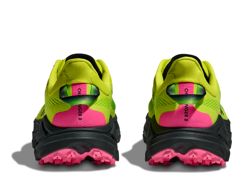 Hoka Men's Challenger 8 in Neon Hoka Citrus/Black-5