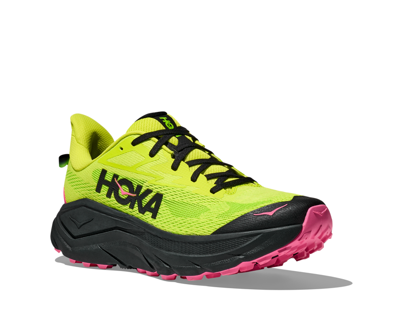 Hoka Men's Challenger 8 in Neon Hoka Citrus/Black-3