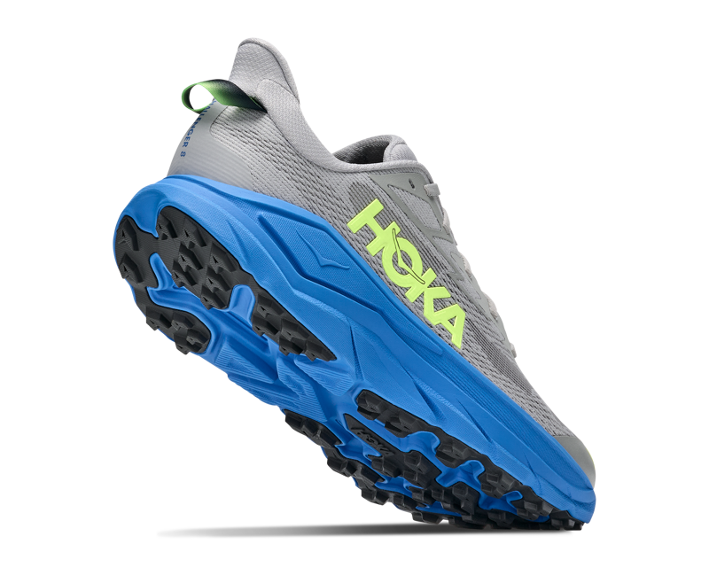 Hoka Men's Challenger 8 in Stardust/Virtual Blue-2