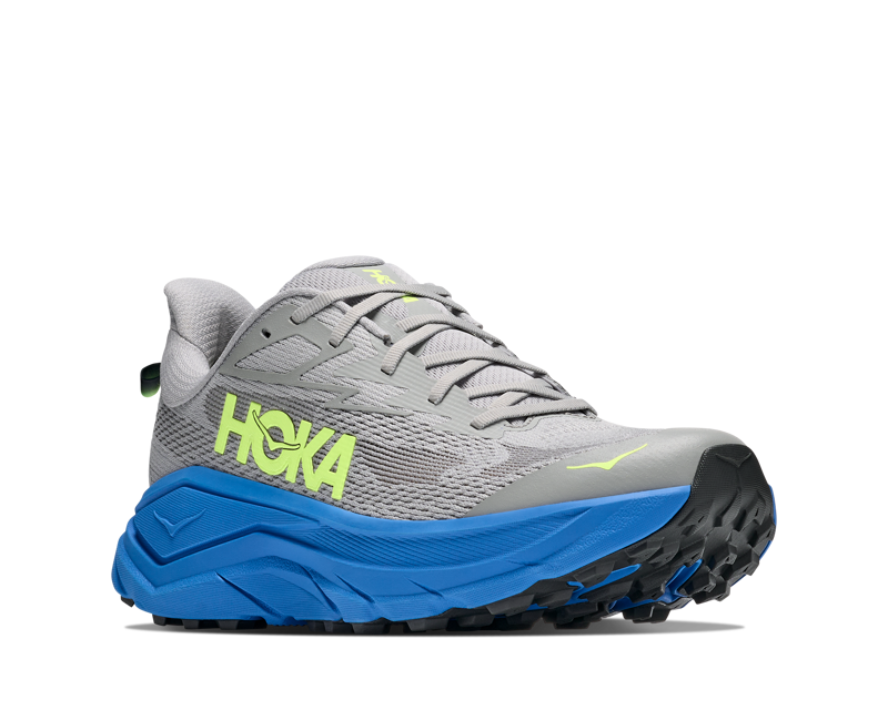 Hoka Men's Challenger 8 in Stardust/Virtual Blue-3