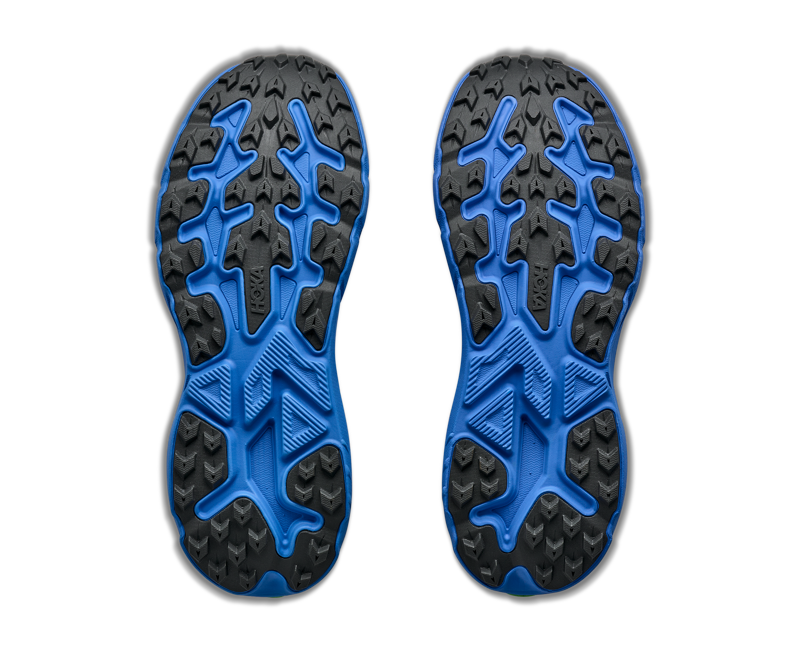 Hoka Men's Challenger 8 in Stardust/Virtual Blue-6