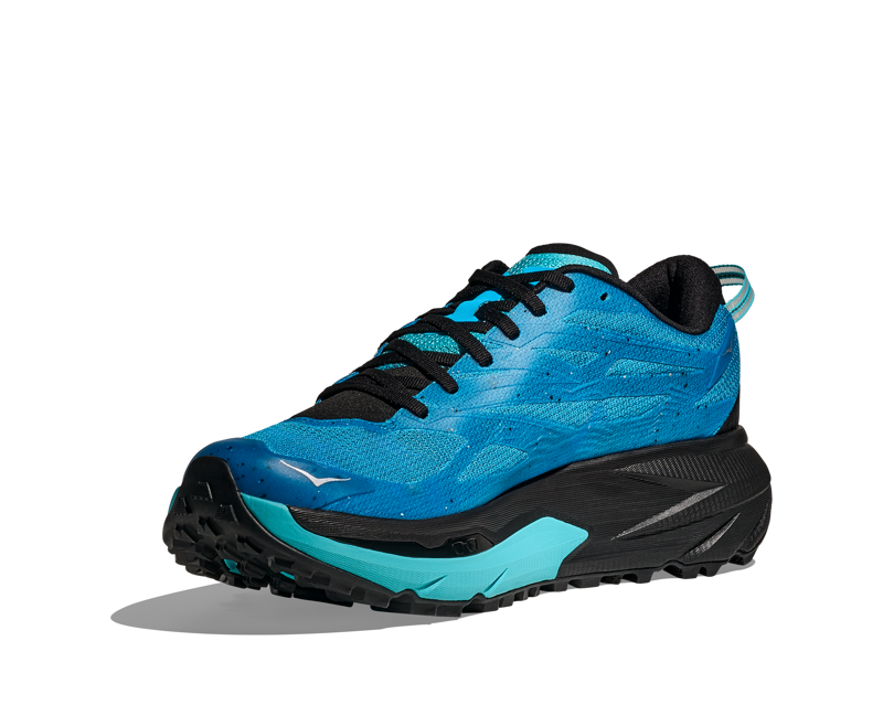 Hoka Men's Mafate 5 in Skyward Blue/Black-3