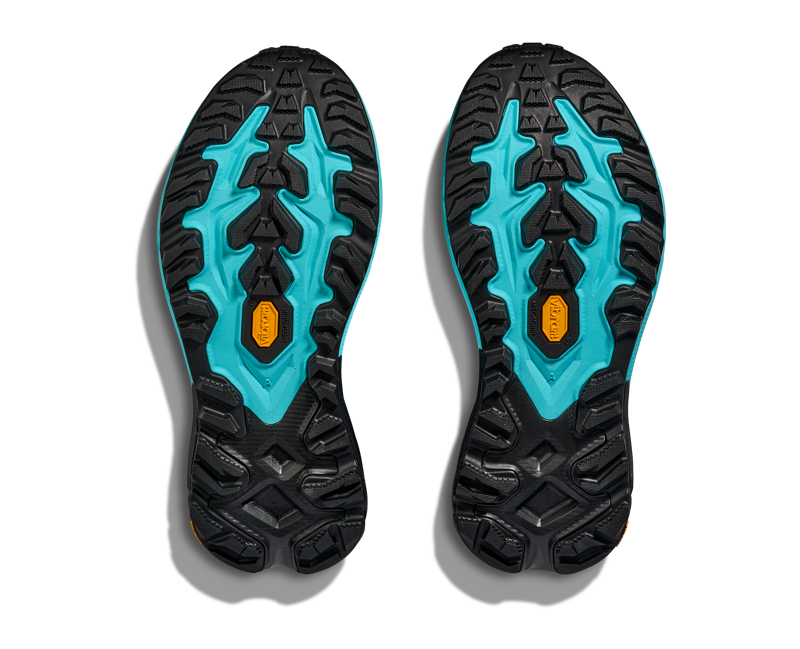Hoka Men's Mafate 5 in Skyward Blue/Black-6