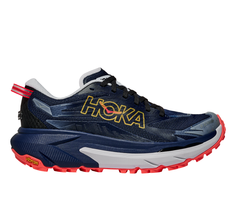 Hoka Women's Mafate 5 in Midnight Blue/Starlight Glow