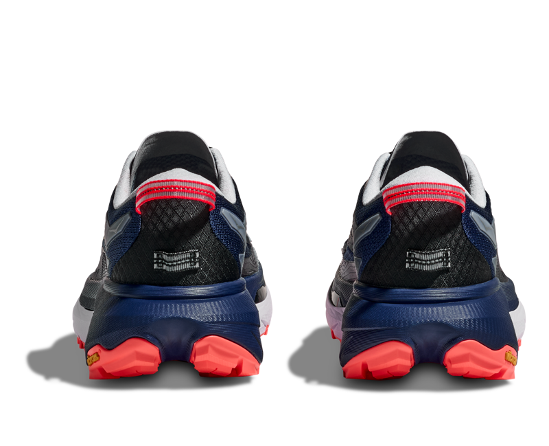 Hoka Women's Mafate 5 in Midnight Blue/Starlight Glow-5