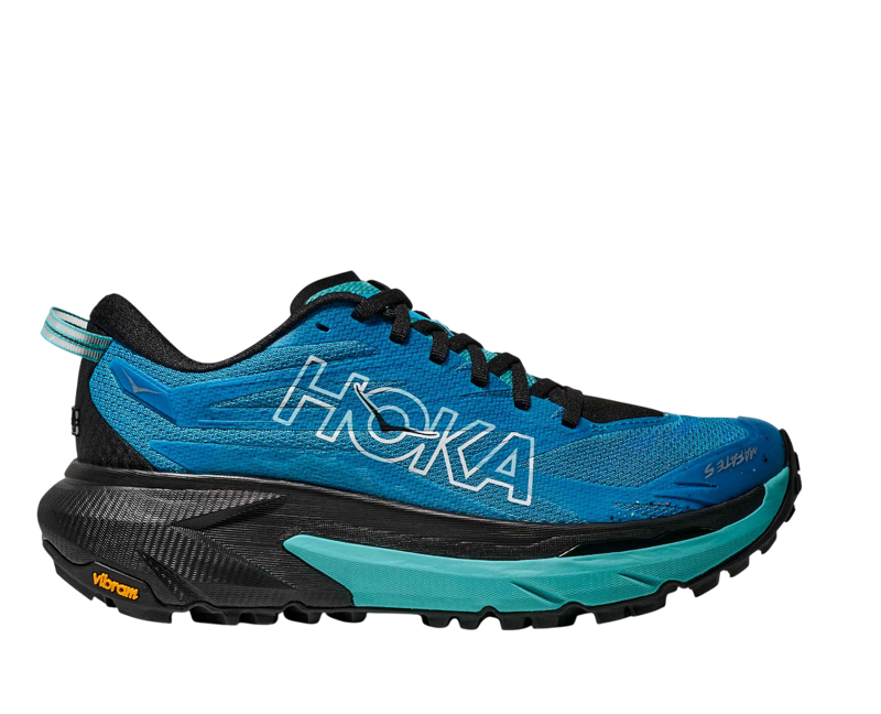 Hoka Women's Mafate 5 in Skyward Blue/Black