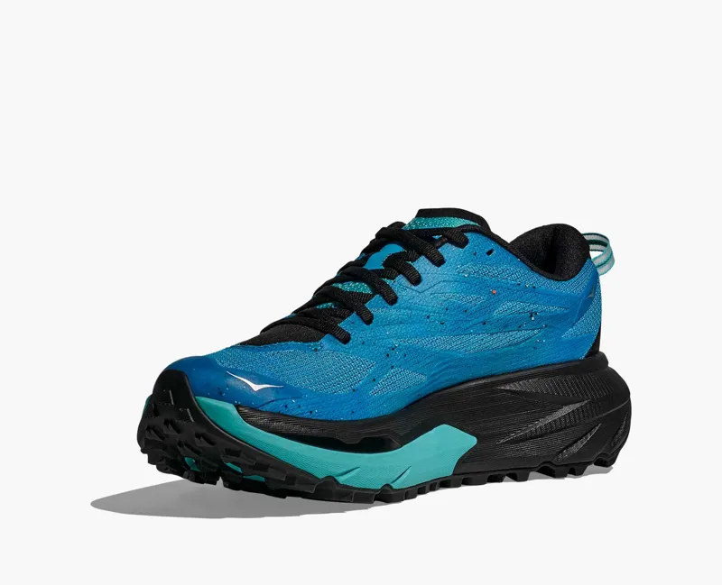 Hoka Women's Mafate 5 in Skyward Blue/Black-3