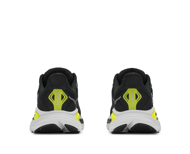 Hoka Youth's Clifton 10 Big Kids in Black/Cosmic Grey-7