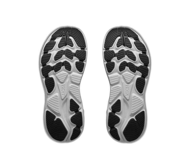 Hoka Youth's Clifton 10 Big Kids in Black/Cosmic Grey-6