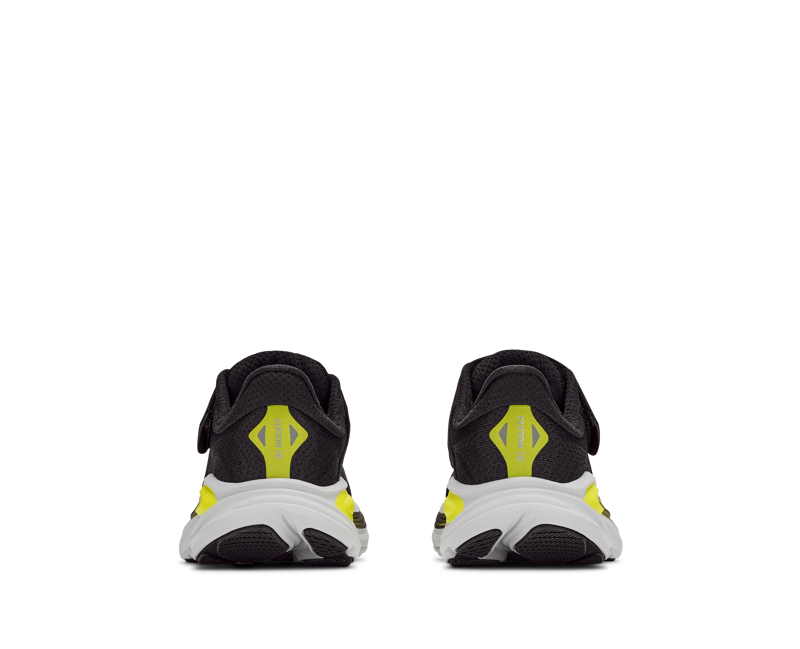 Hoka Kid's Clifton 10 Little Kids in Black/Cosmic Grey-7
