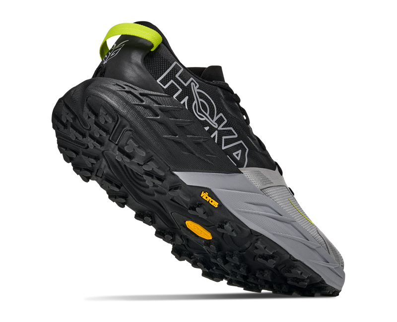 Hoka Men's Speedgoat 7 in Black/Stellar Grey-2
