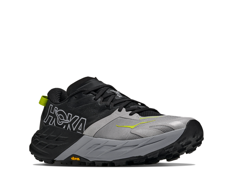 Hoka Men's Speedgoat 7 in Black/Stellar Grey-3