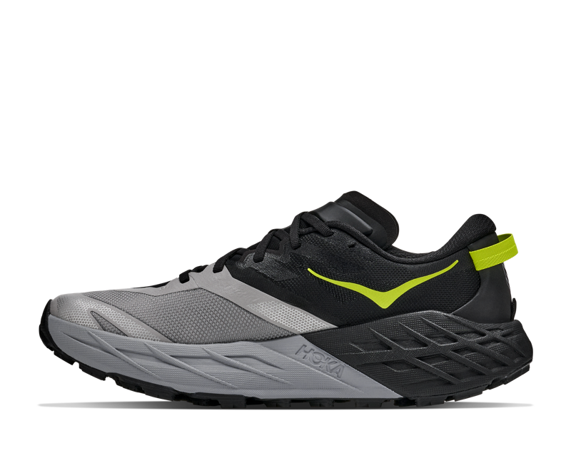 Hoka Men's Speedgoat 7 in Black/Stellar Grey-1