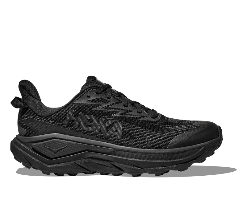 Hoka Men's Challenger 8 GTX in Black/Carbon Black