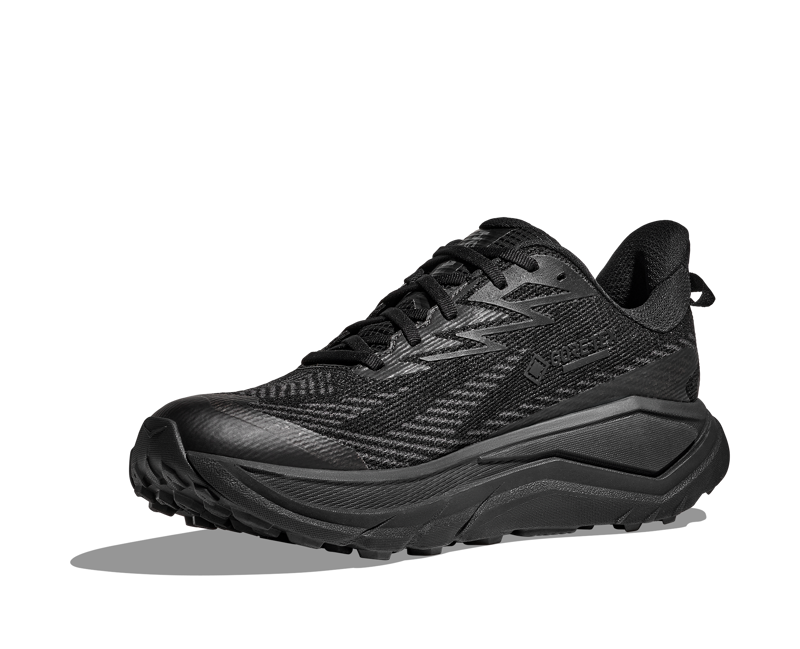 Hoka Men's Challenger 8 GTX in Black/Carbon Black-4