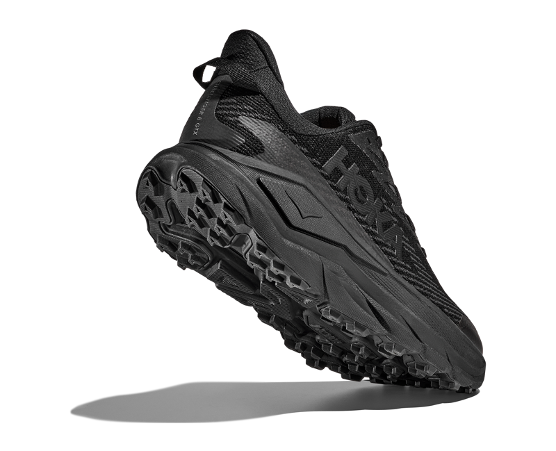 Hoka Men's Challenger 8 GTX in Black/Carbon Black-2