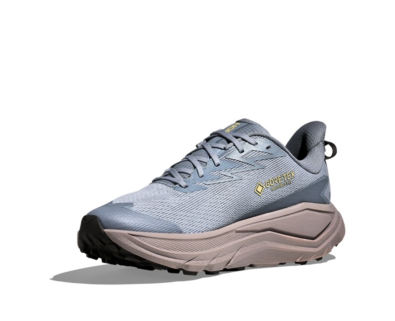 Hoka Men's Challenger 8 GTX in Washed Blue/Cement-3