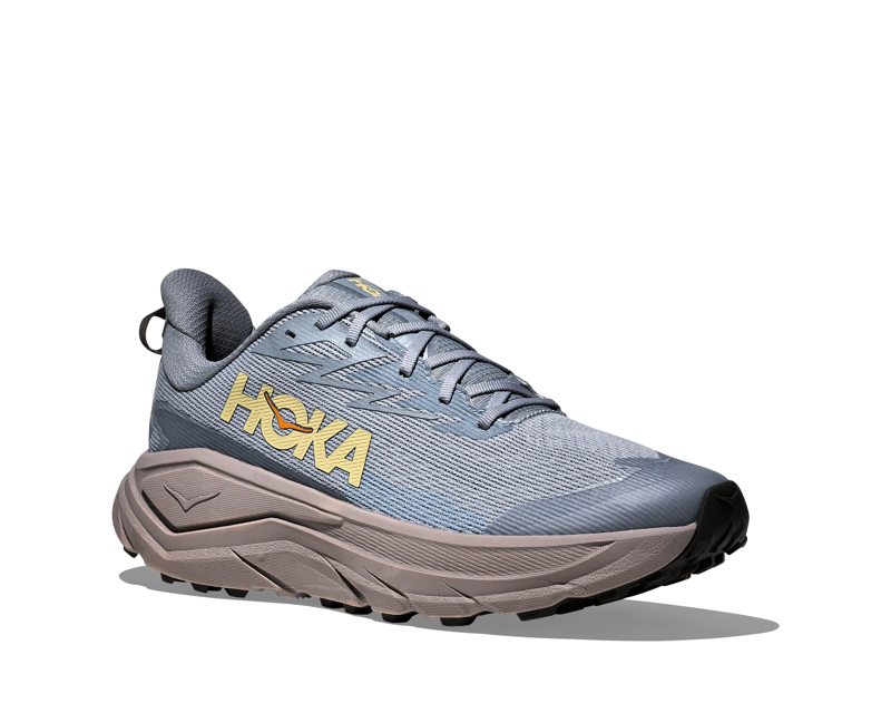Hoka Men's Challenger 8 GTX in Washed Blue/Cement-2