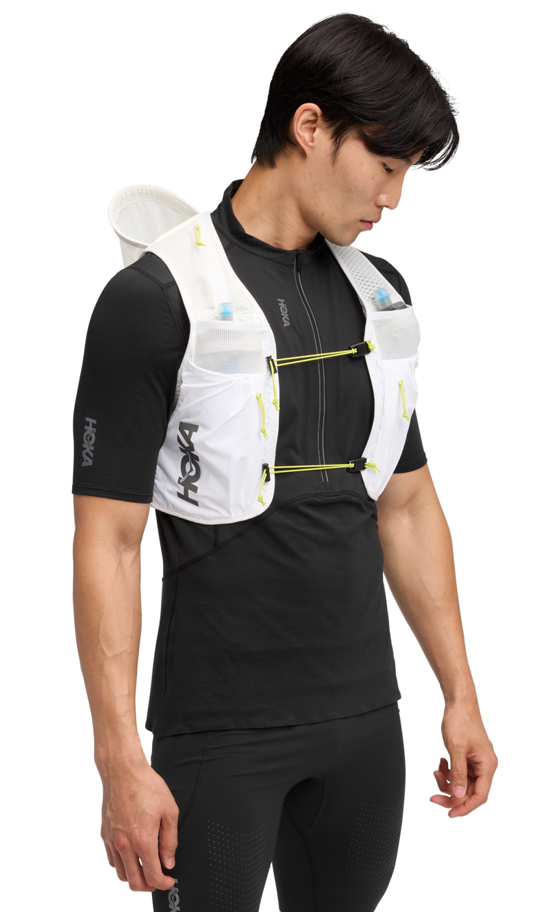 Hoka Trail Run Vest 10L in White