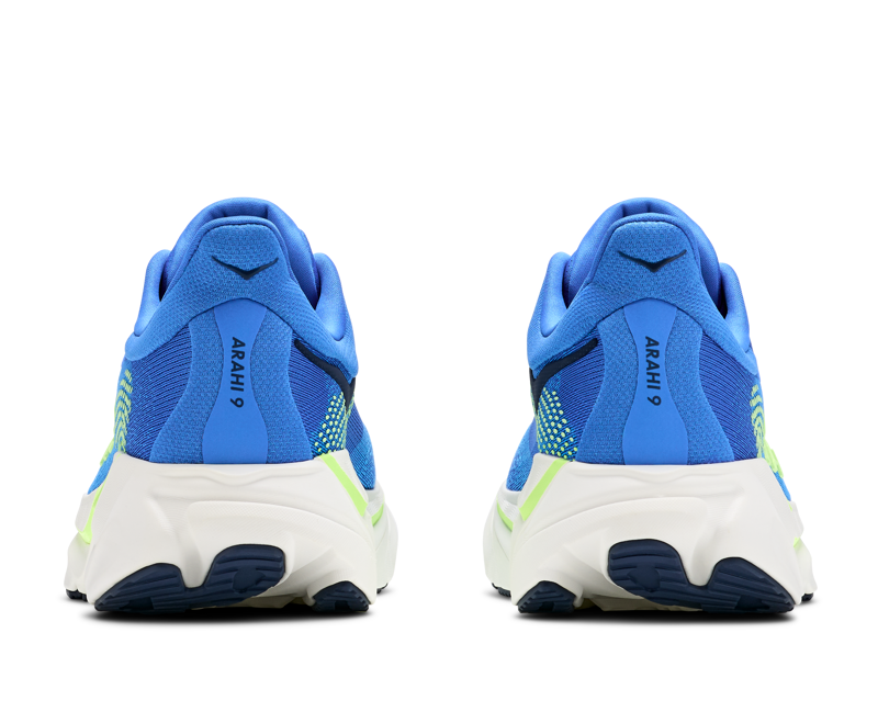 Hoka Men's Arahi 9 in Virtual Blue/Soft Cobalt-7