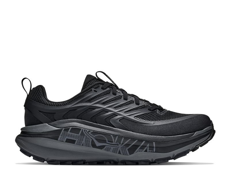 Hoka Men's Stinson 8 in Black/Outer Orbit