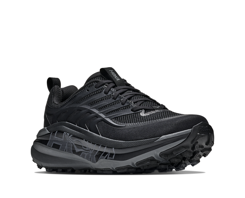 Hoka Men's Stinson 8 in Black/Outer Orbit-3